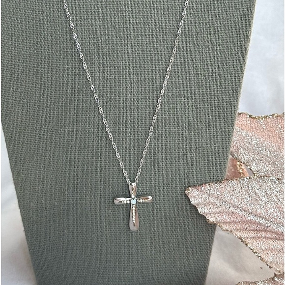 The Bradford Exchange sterling silver Glory to God necklace. - Picture 2 of 4
